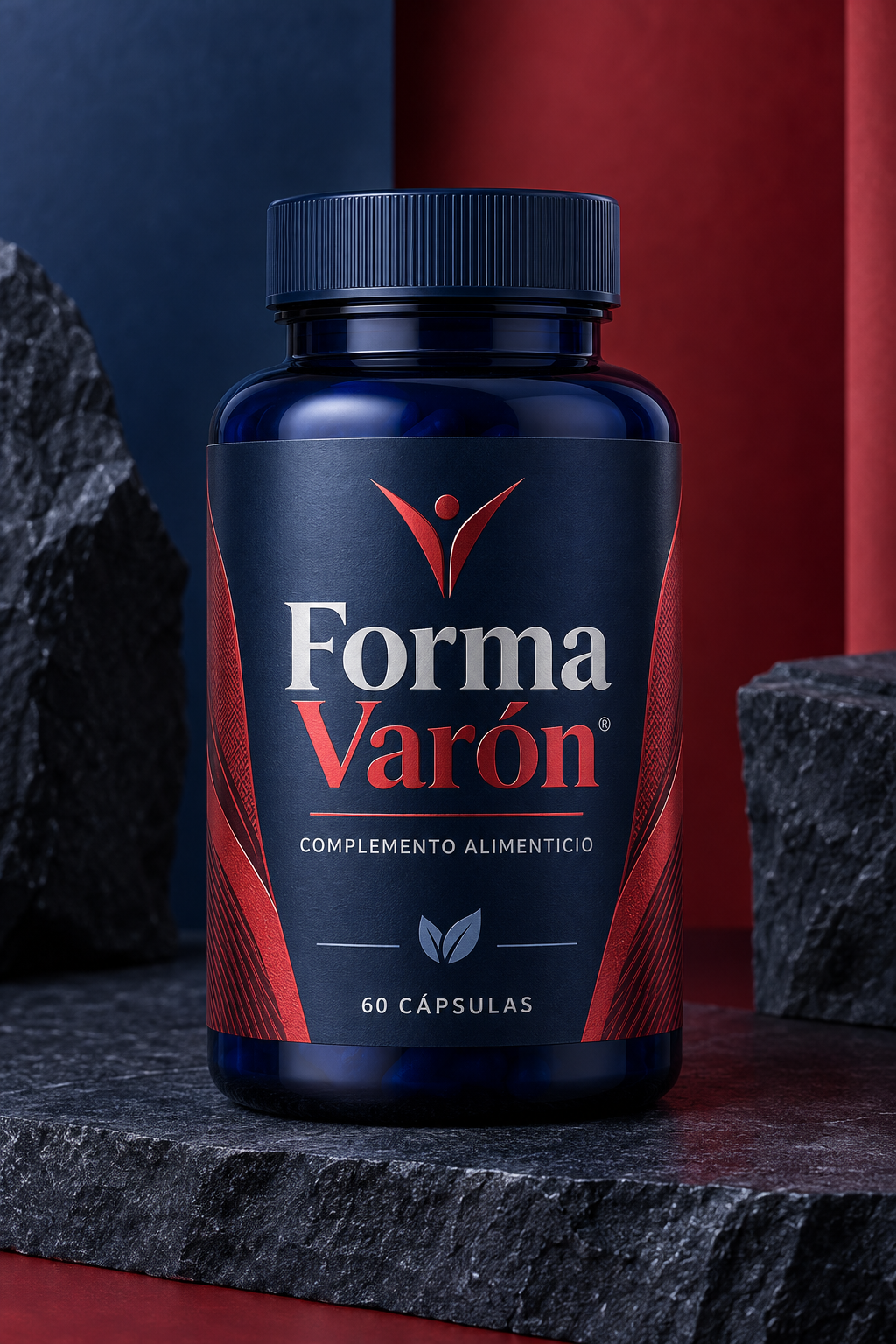 Frasco Forma Varón, fórmula botánica de 60 cápsulas